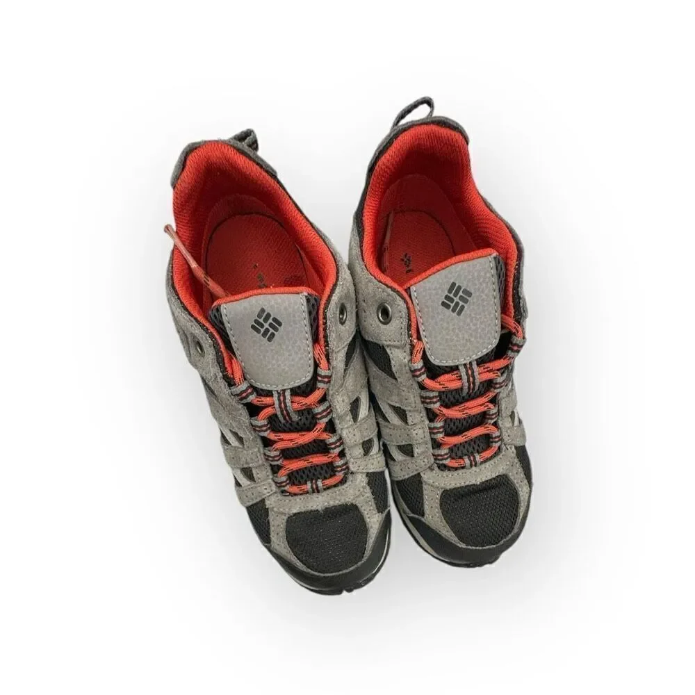 Columbia Youth Redmond Waterproof Shoe Gray Size 4